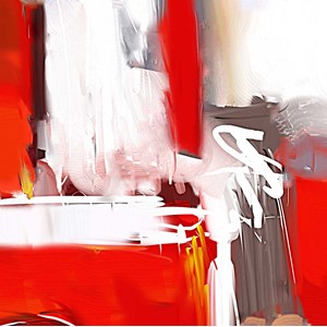 Tableau peinture abstrait mil
