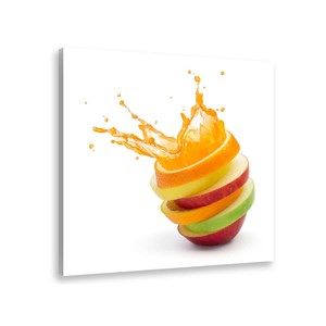Tableau déco cuisine explosion de fruits