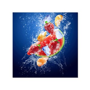 Tableau déco cuisine mix de fruits