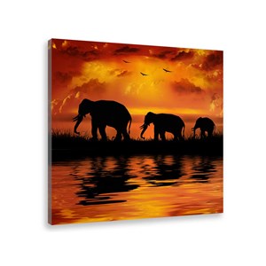 Tableau peinture décoration africaine