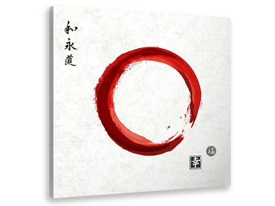 Tableau zen circle japonnais
