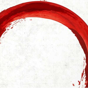 Tableau zen circle japonnais