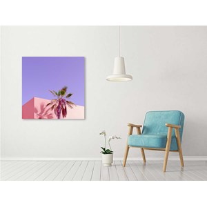 Toile photo pink palma