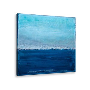 Tableau abstrait classic blue pantone