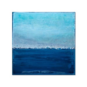 Tableau abstrait classic blue pantone