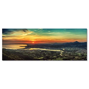 Toile panoramique pays basque