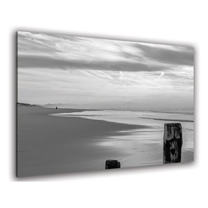Tableau photo balade sur la plage