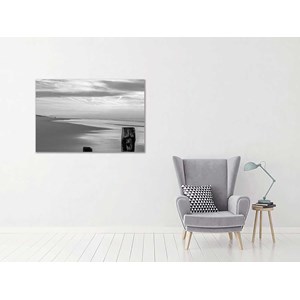 Tableau photo balade sur la plage