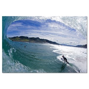 Tableau photo surf tube mundaka
