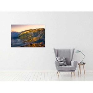 Tableau paysage coucher de soleil