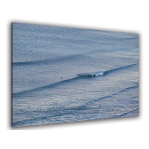 Toile deco surfeur solitaire