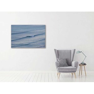Toile deco surfeur solitaire
