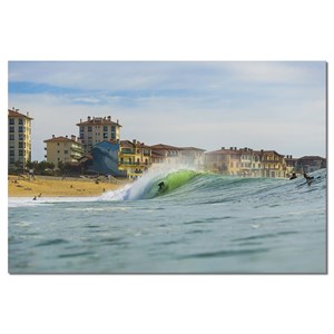Tableau tube sur la centrale hossegor