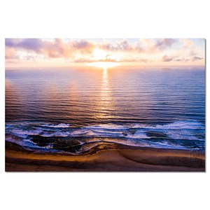Toile deco coucher de soleil