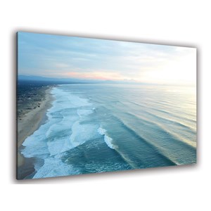 Toile deco plage et ressac