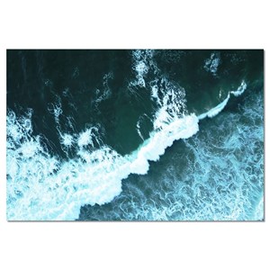 Toile deco vague