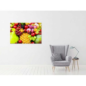 Tableau deco sélection de fruits