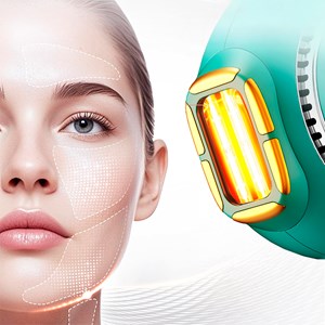 Dispositif de beauté anti-âge avec 4 modes d'utilisation.