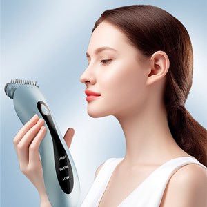 Épilateur avec base de chargement et 3 modes d'utilisation pour tout le corps.