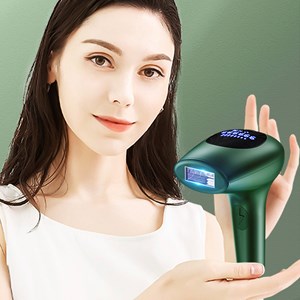 Épilateur à lumière pulsée ipl. 8 niveaux, 900.000 éclats de flash.