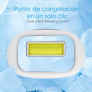 Épilateur avec point de congélation t28s. 5 niveaux, 999 000 flashes.