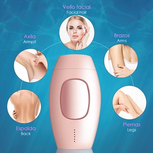 Épilateur ipl à lumière pulsée. Lampe en quartz, 600 000 impulsions.