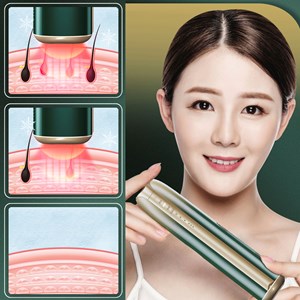 Épilateur 360° sensation de glace enveloppante.