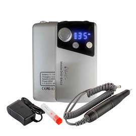 Ponceuse à ongles avec batterie rechargeable de 2000mah, jusqu'à 35.000rpm.