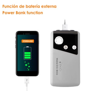 Ponceuse à ongles avec batterie rechargeable de 2000mah, jusqu'à 35.000rpm.