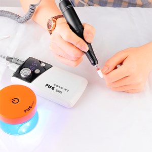 Polisseuse d'ongles avec batterie rechargeable de 2000mah, jusqu'à 35.000rpm.