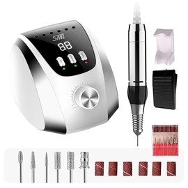 Meuleuse à ongles de 68w avec pédale de contrôle, jusqu'à 30.000tr&nbsp;min.