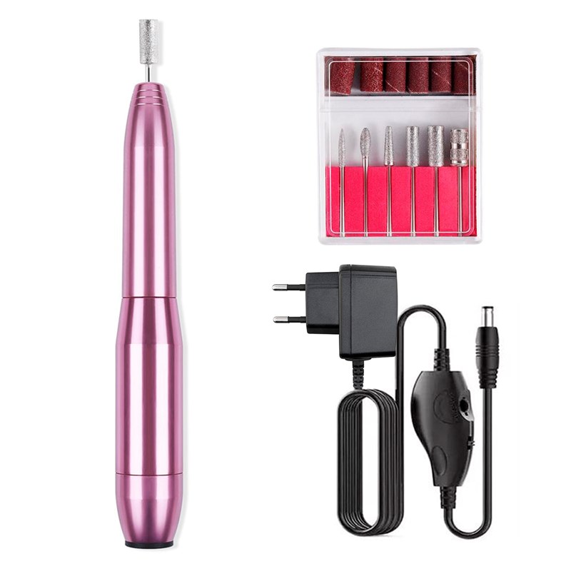 Dam - Polisseuse à ongles de 12w, jusqu'à 20.000rpm. Vitesse réglable.