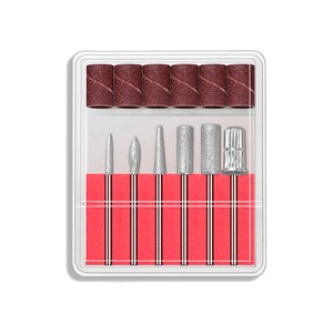 Kit de fraises pour ongles, pour ponceuses électriques.