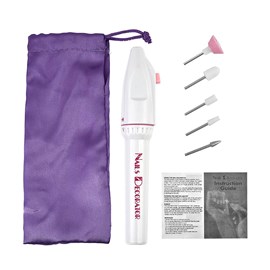 Tournevis à ongles. Comprend 5 têtes.