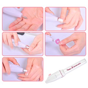 Tournevis à ongles. Comprend 5 têtes.