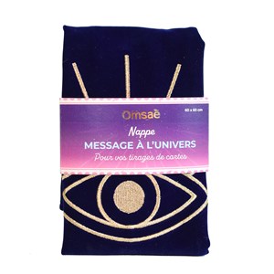 Nappe de divination message à l'univers