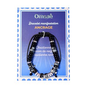 Bracelet manifestation homme ancrage