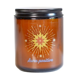 Bougie lithothérapie aura positive