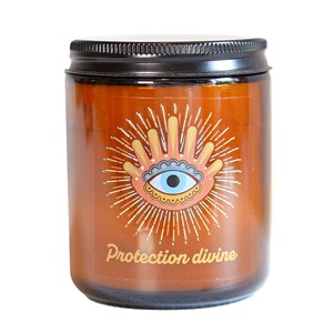 Bougie lithothérapie protection divine