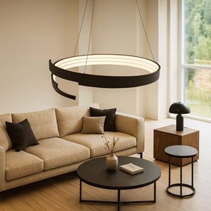 Lampe suspendue hemma led noir