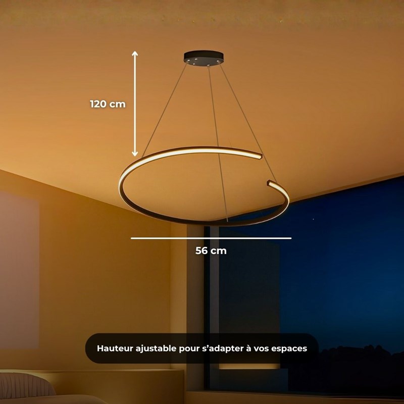 Suspension linnea led