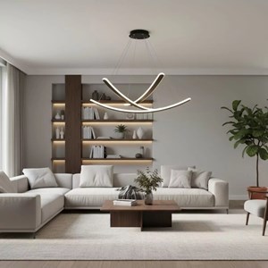 Lampe suspendue norr led