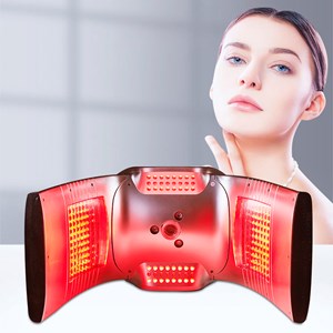 Dispositif de luminothérapie avec 7 couleurs, brouillard d'eau et compresse.