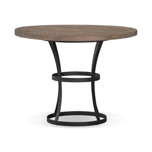 Table à manger 4 places bois marron -