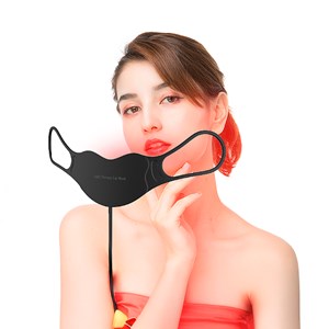 Masque labial de traitement de lumière led avec 4 couleurs.