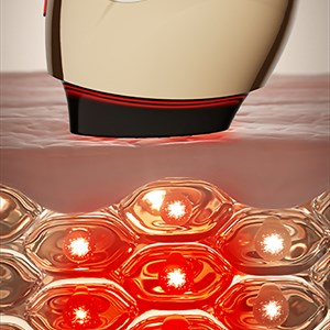 Instrument pour la régénération du collagène, intègre la lumière rouge.