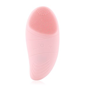Brosse de nettoyage facial avec tête en silicone. Massant