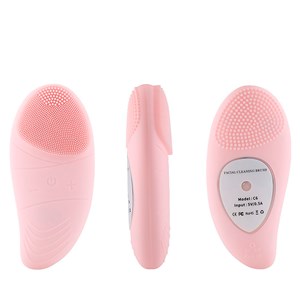 Brosse de nettoyage facial avec tête en silicone. Massager.