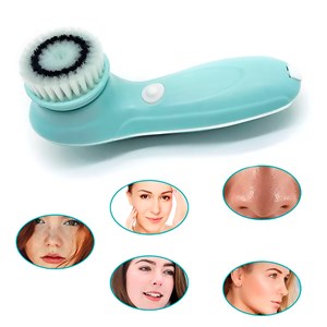 Brosse 3 en 1 nettoyante facial, exfoliant, démaquillant. Rechargeable.