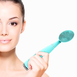 Brosse nettoyante pour le visage, exfoliant masseur.